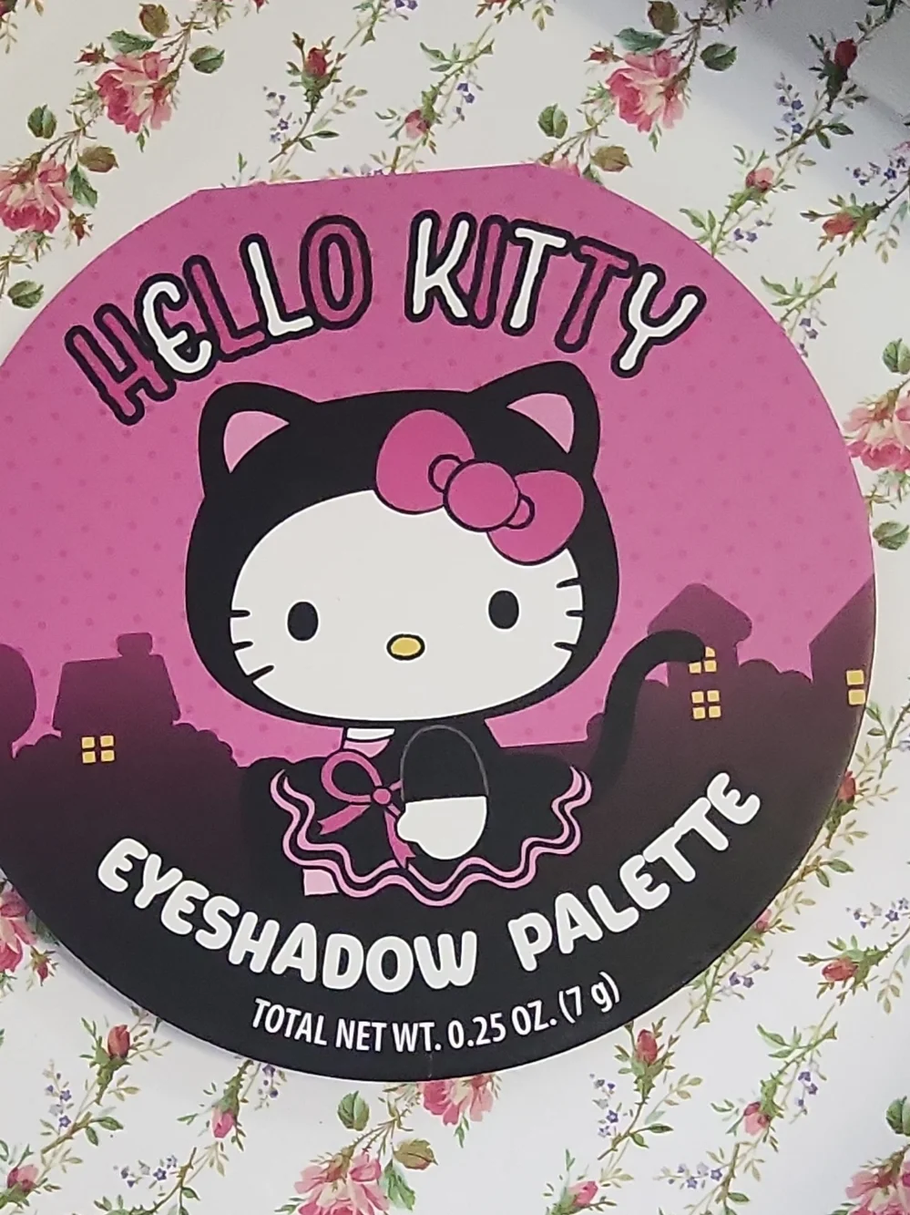 Sanrio Pink Hello Kitty Round 9-Color Eyeshadow Set